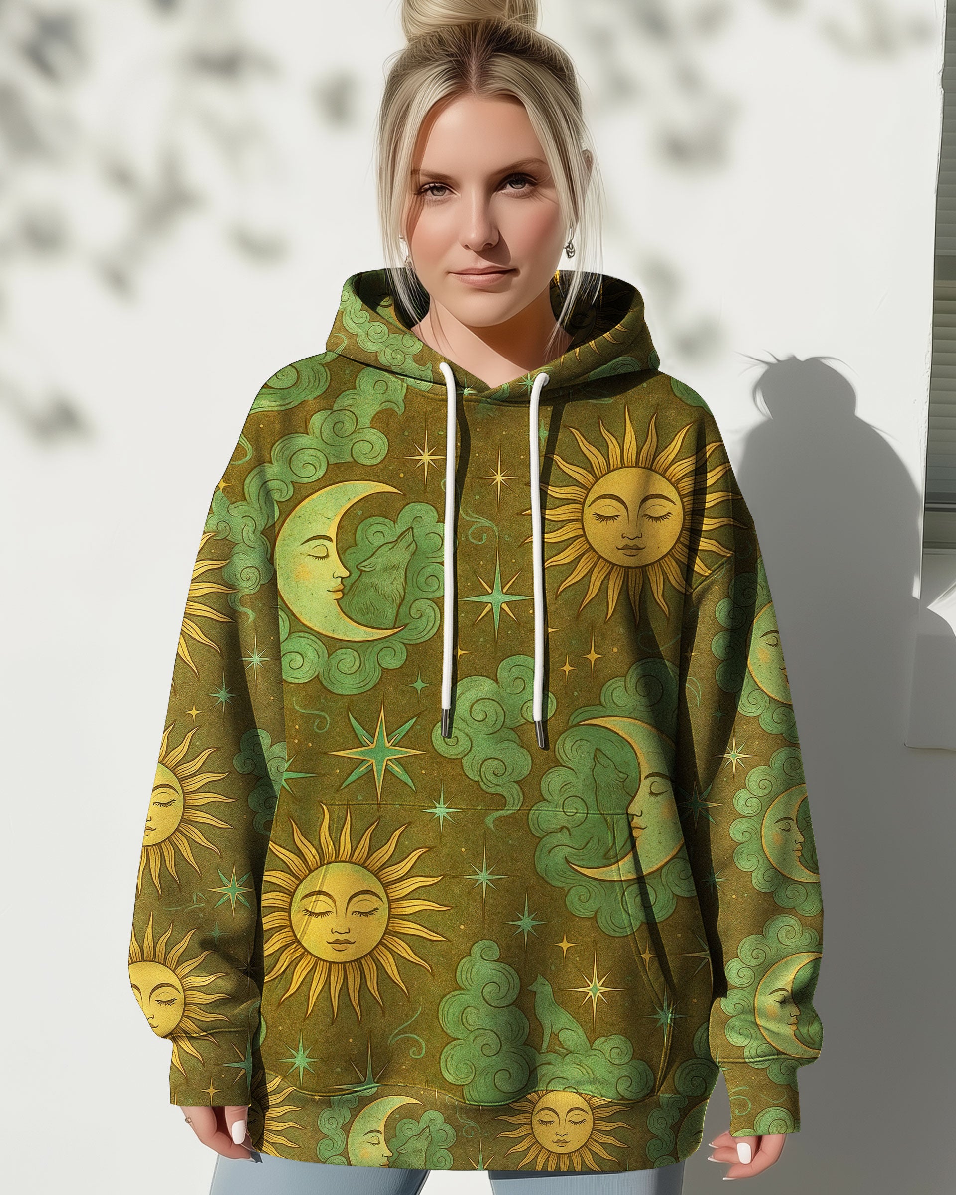 HIPPIE SUN & MOON UNIVERSE  ALL OVER PRINT - TLNT2511251