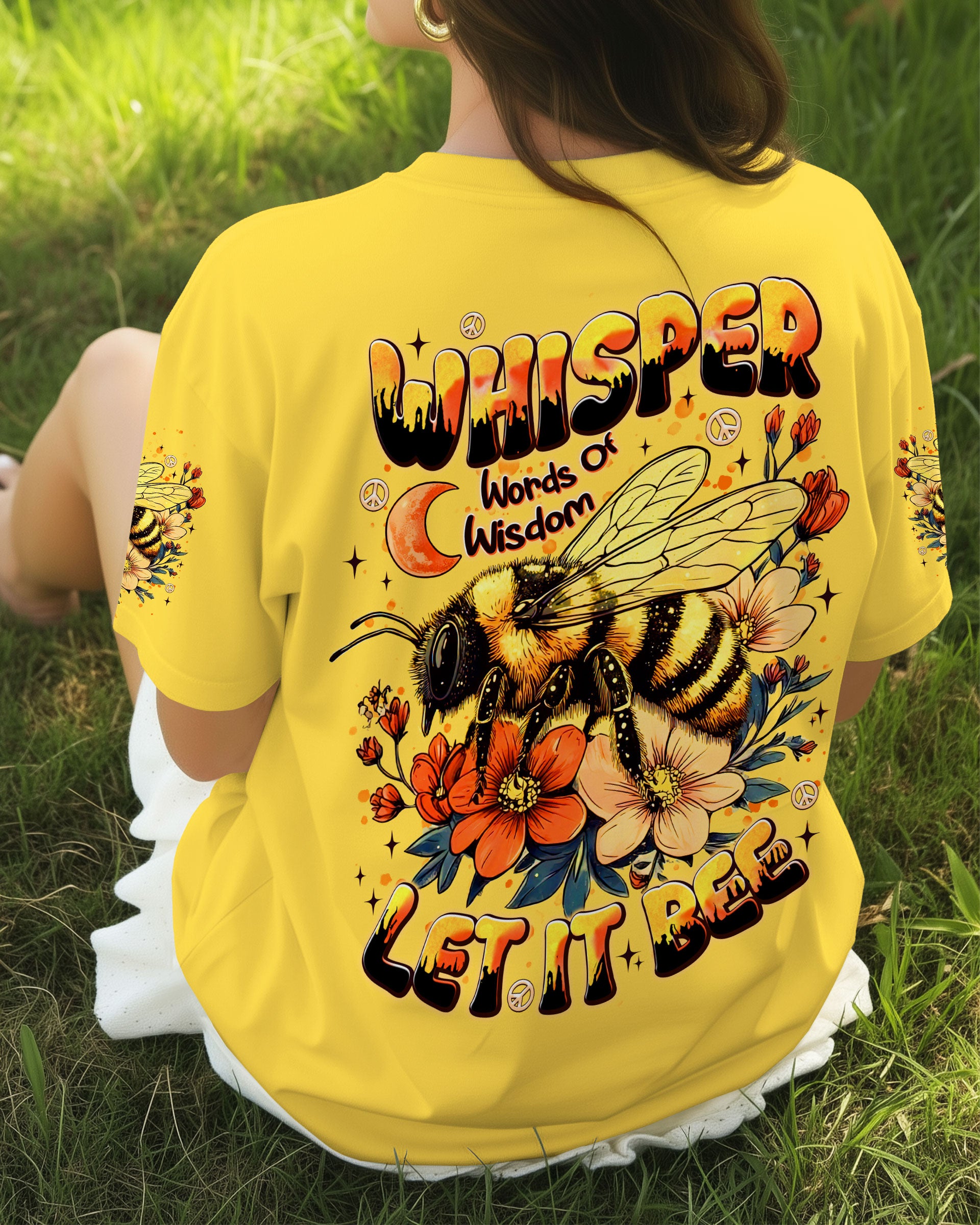 WHISPER WORDS OF WISDOM LET IT BEE  ALL OVER PRINT  - TLNT2910253