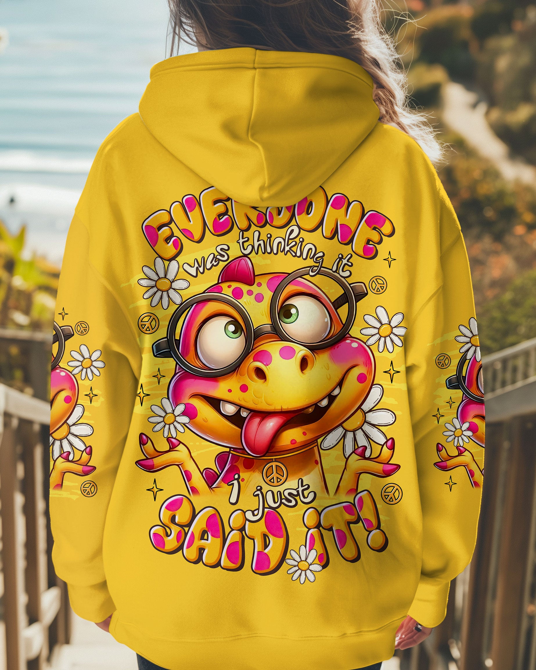 EVERYONE WAS THINKING  IT DINOSAUR ALL OVER PRINT  - TLTR1808253