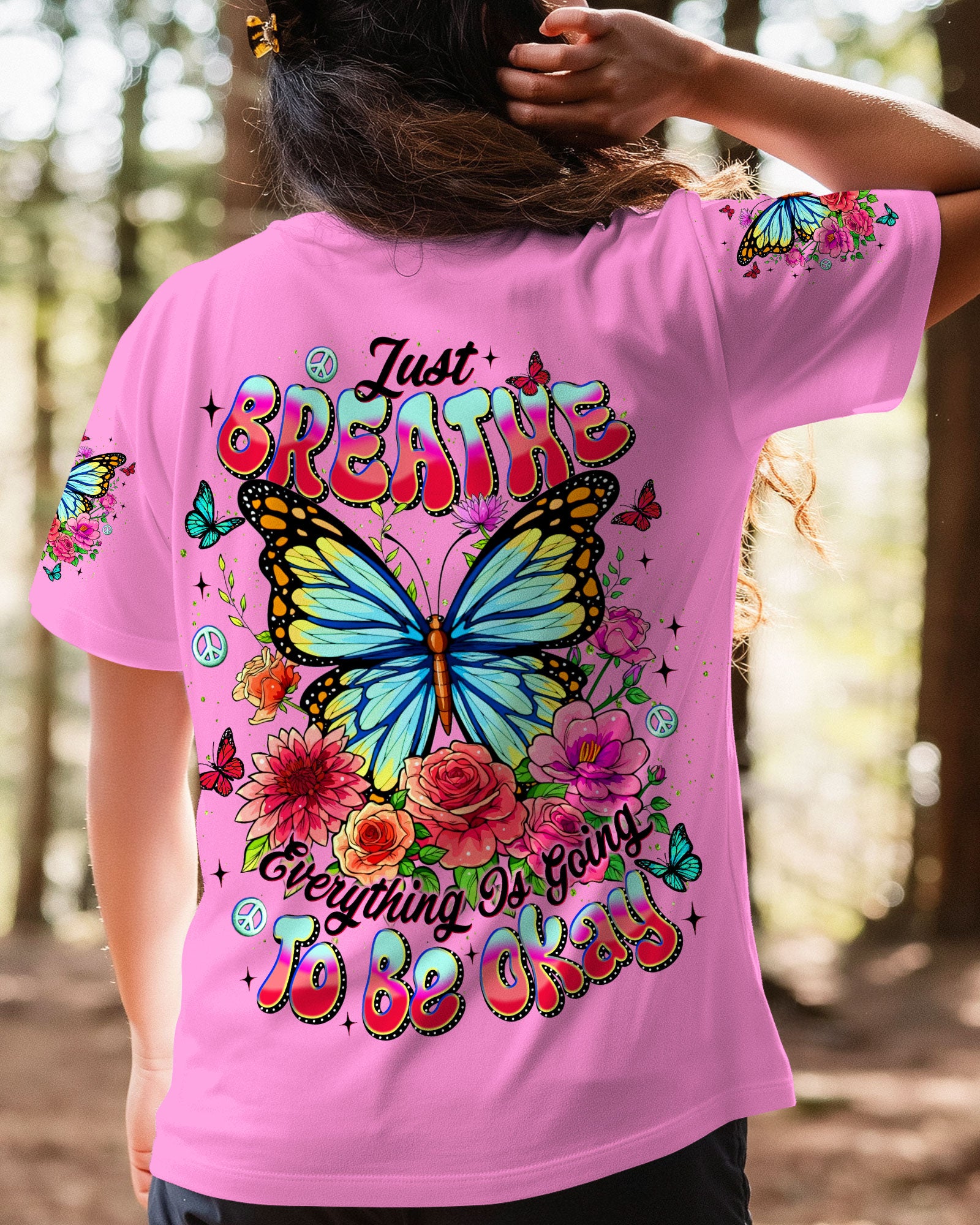 JUST BREATHE BUTTERFLY ALL OVER PRINT - TLNT2608252