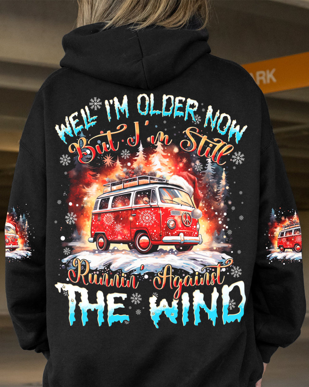 RUNNING AGAINST THE WIND CHRISTMAS ALL OVER PRINT - TYTD1209231