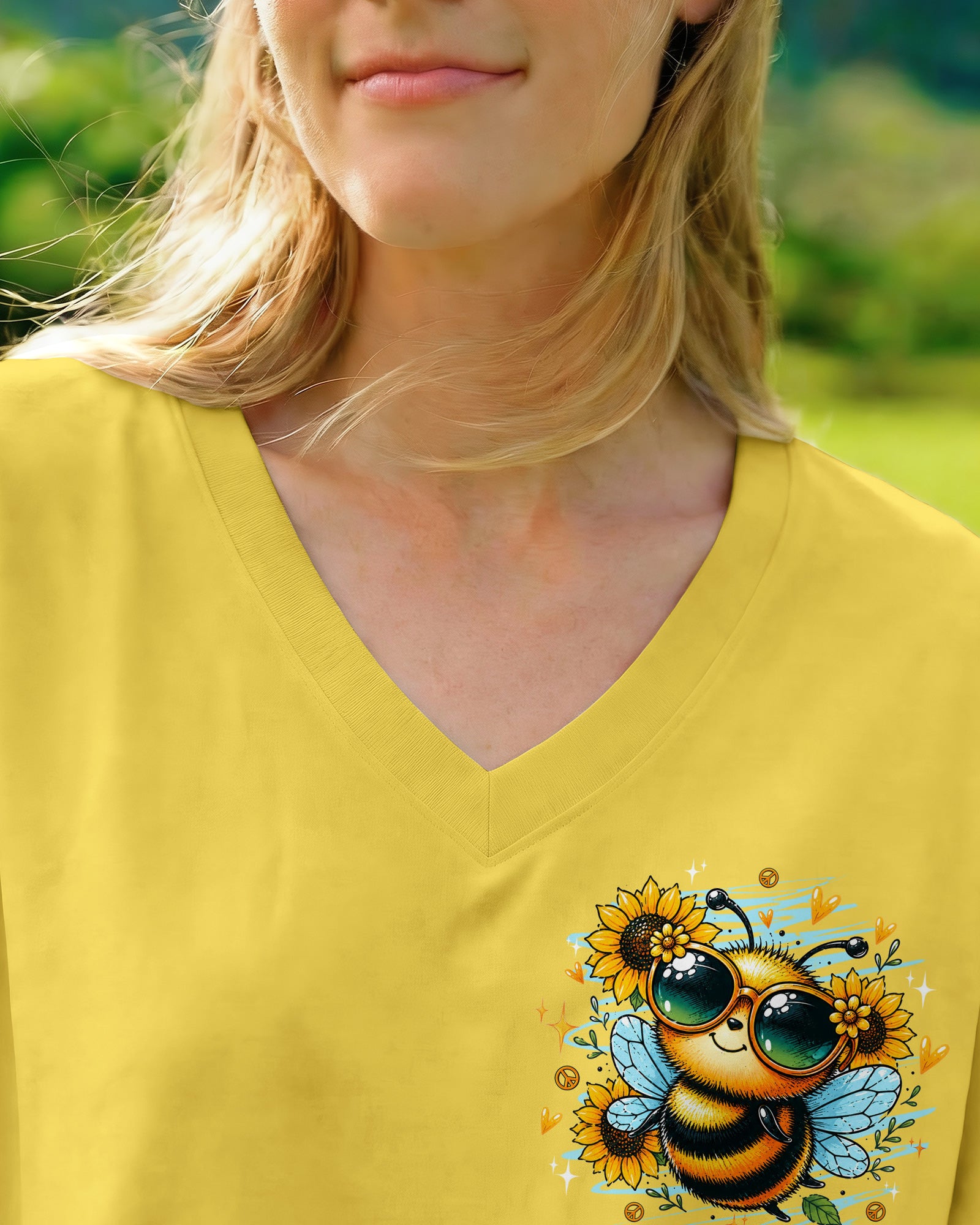 BEE HUMBLE BEE KIND BEE ALL OVER PRINT - TLTW0707264