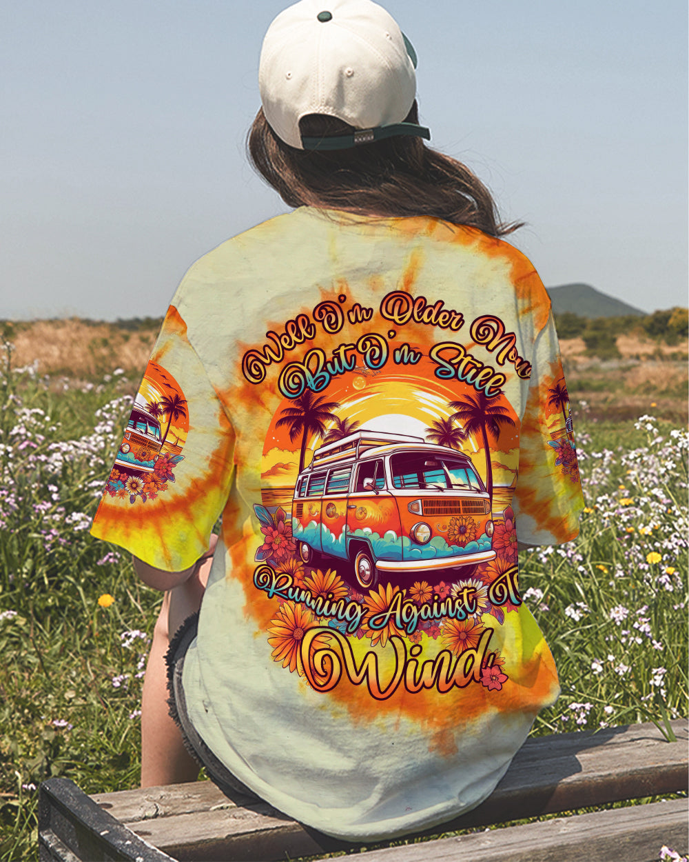 RUNNING AGAINST THE WIND TIE DYE ALL OVER PRINT - TYTD0506231