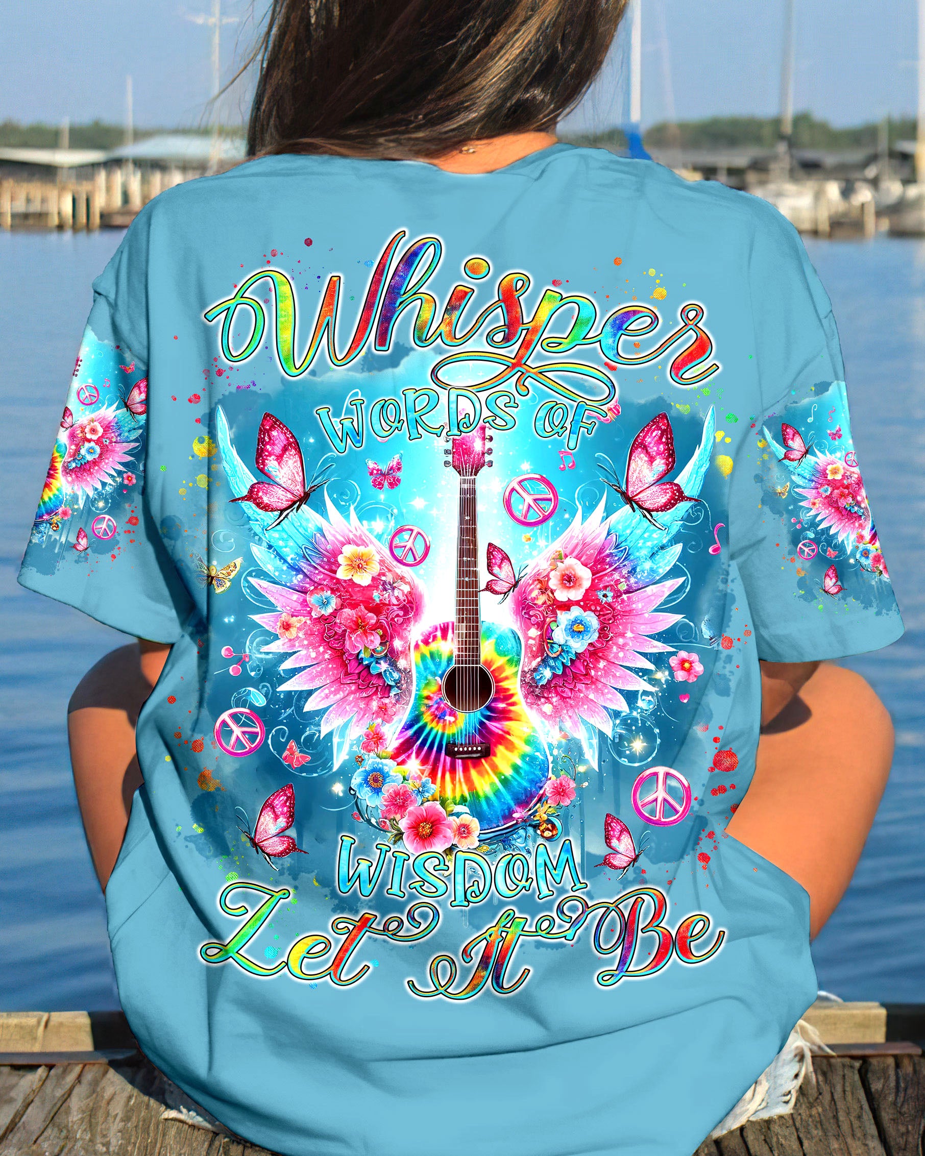 WHISPER WORDS OF WISDOM GUITAR WINGS ALL OVER PRINT - TLTR1806243