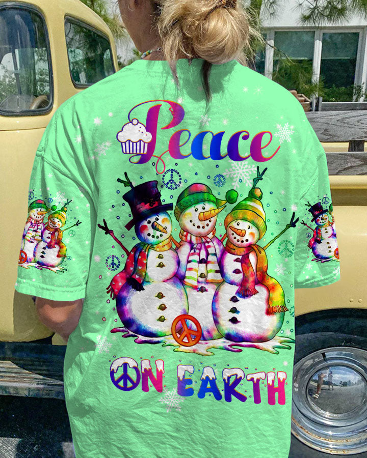 PEACE ON EARTH CHRISTMAS ALL OVER PRINT - TLTW0609231