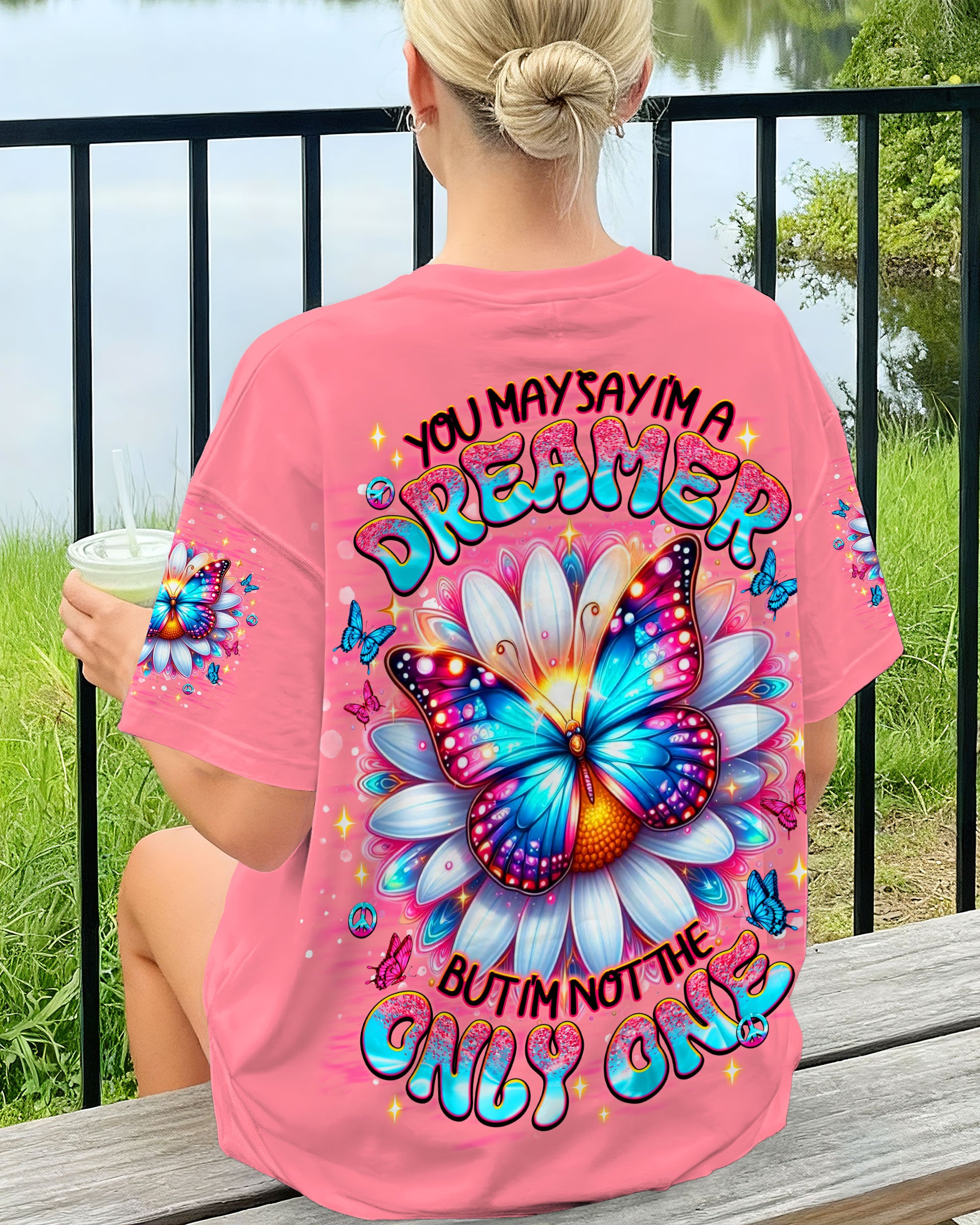 YOU MAY SAY I'M A DREAMER BUTTERFLY ALL OVER PRINT - TLNT0710254