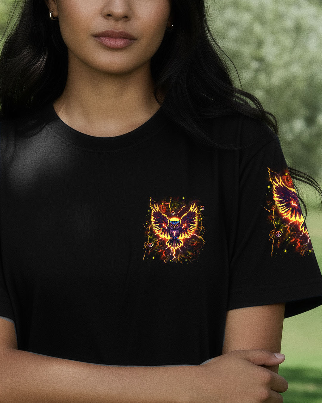 I AM THE STORM OWL ALL OVER PRINT - YHHN0511252