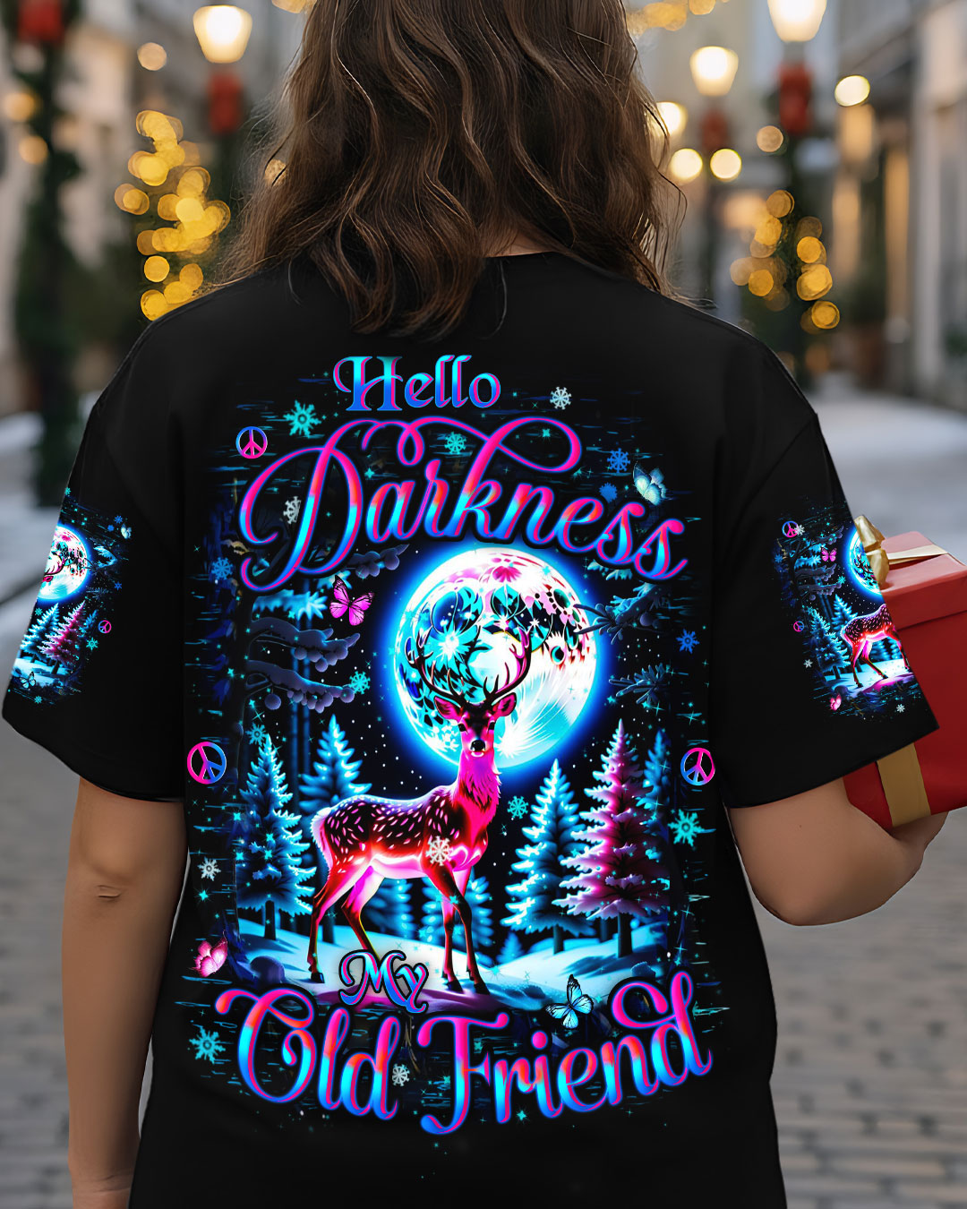 HELLO DARKNESS MY OLD FRIEND CHRISTMAS ALL OVER PRINT - YHHN2310252
