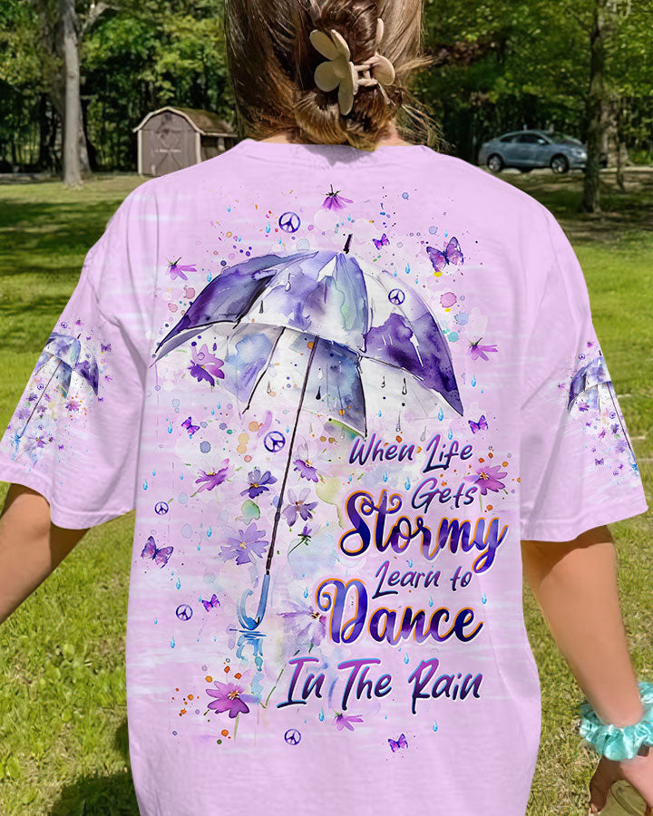 DANCE IN THE RAIN UMBRELLA ALL OVER PRINT - TLTW0306245