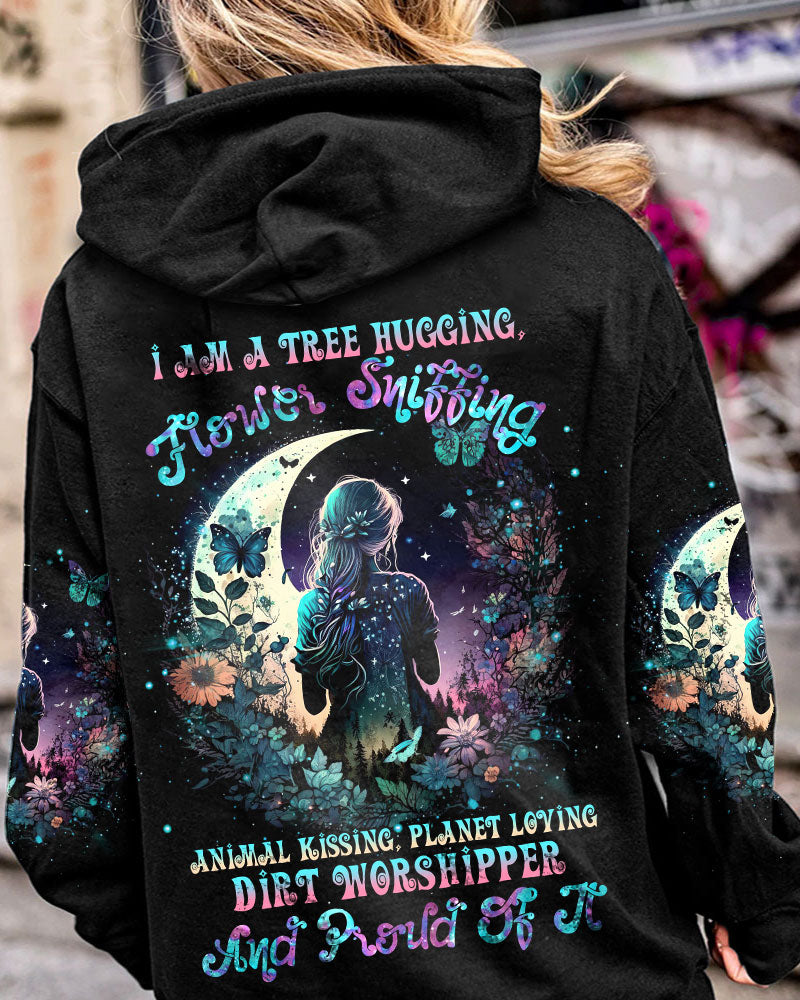 I AM A TREE HUGGING CRESCENT MOON GIRL ALL OVER PRINT - TLTR1603233