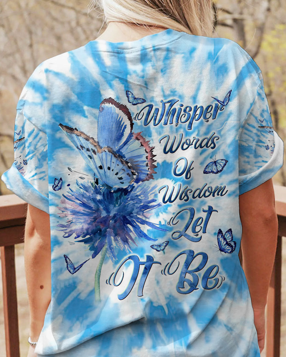 WHISPER WORDS OF WISDOM BUTTERFLY ALL OVER PRINT - TLNT1110232