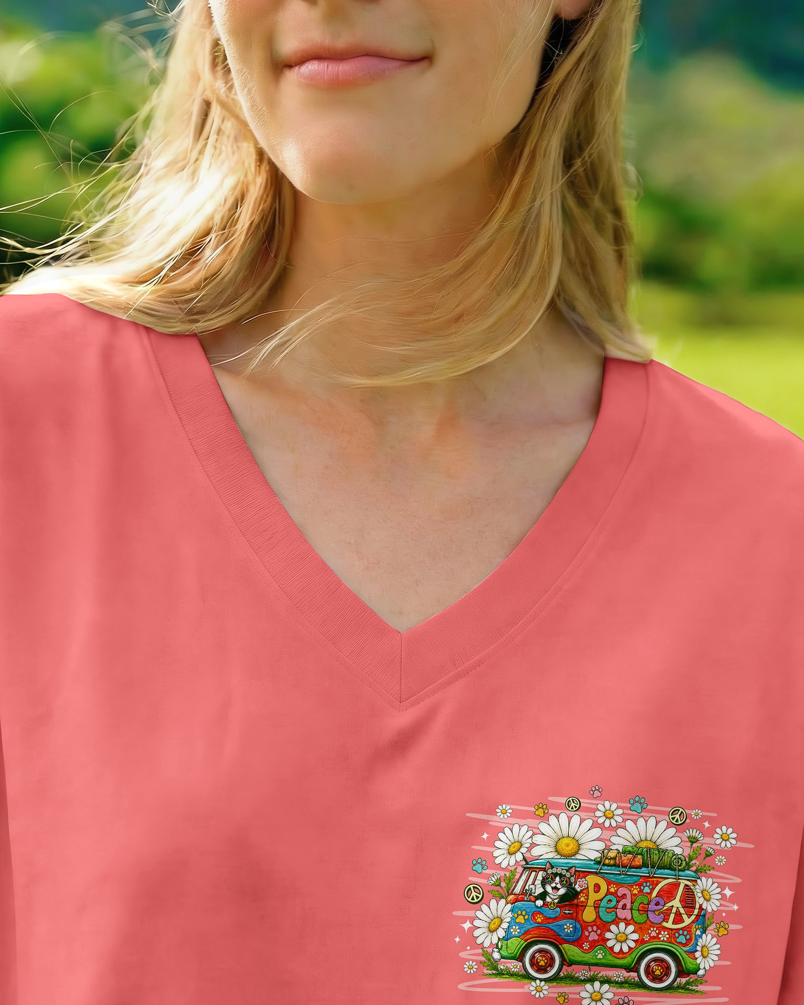 RUNNING AGAINST THE WIND BUS CAT ALL OVER PRINT - TLNO1007262
