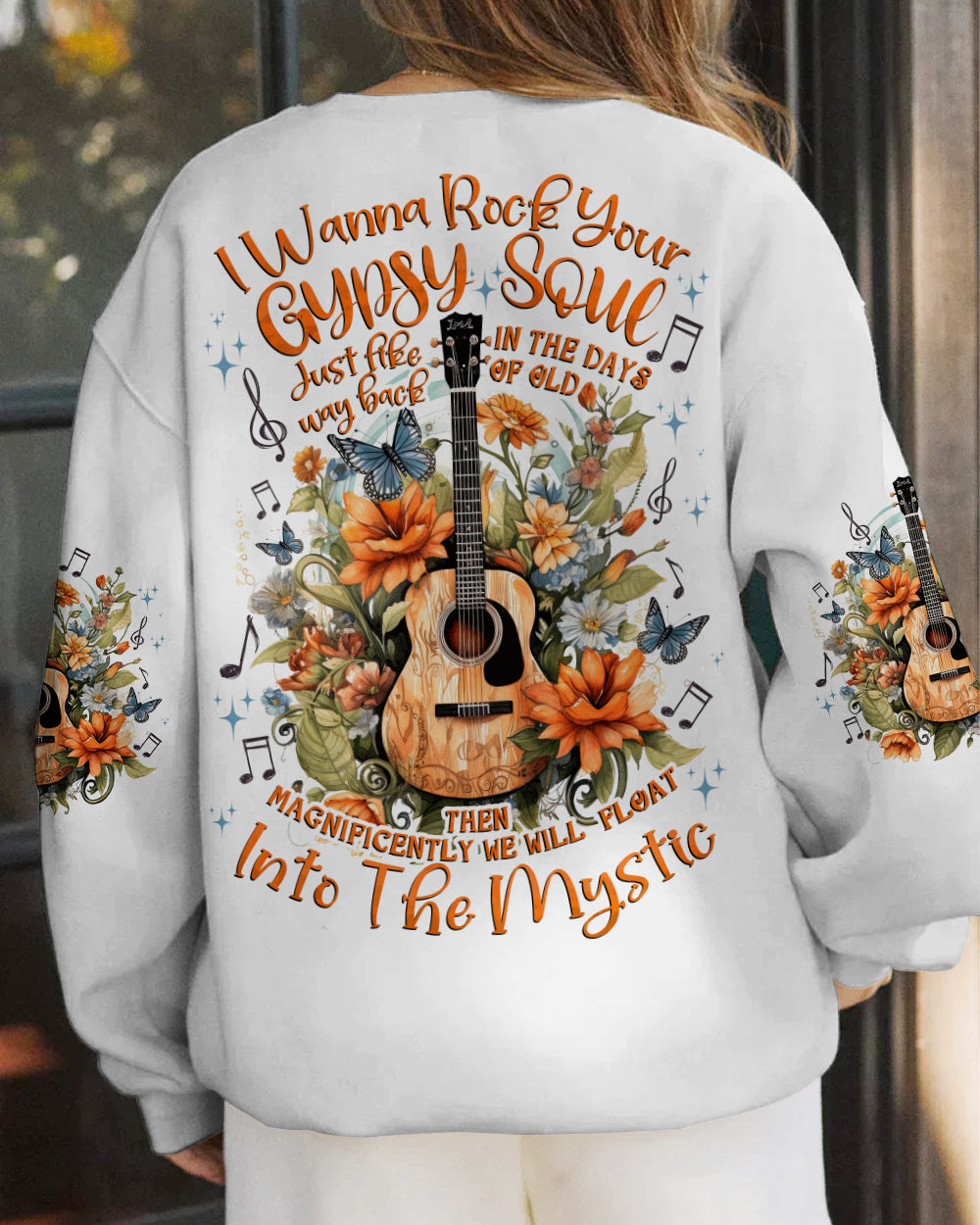 ROCK YOUR GYPSY SOUL GUITAR ALL OVER PRINT - TYTD1209232