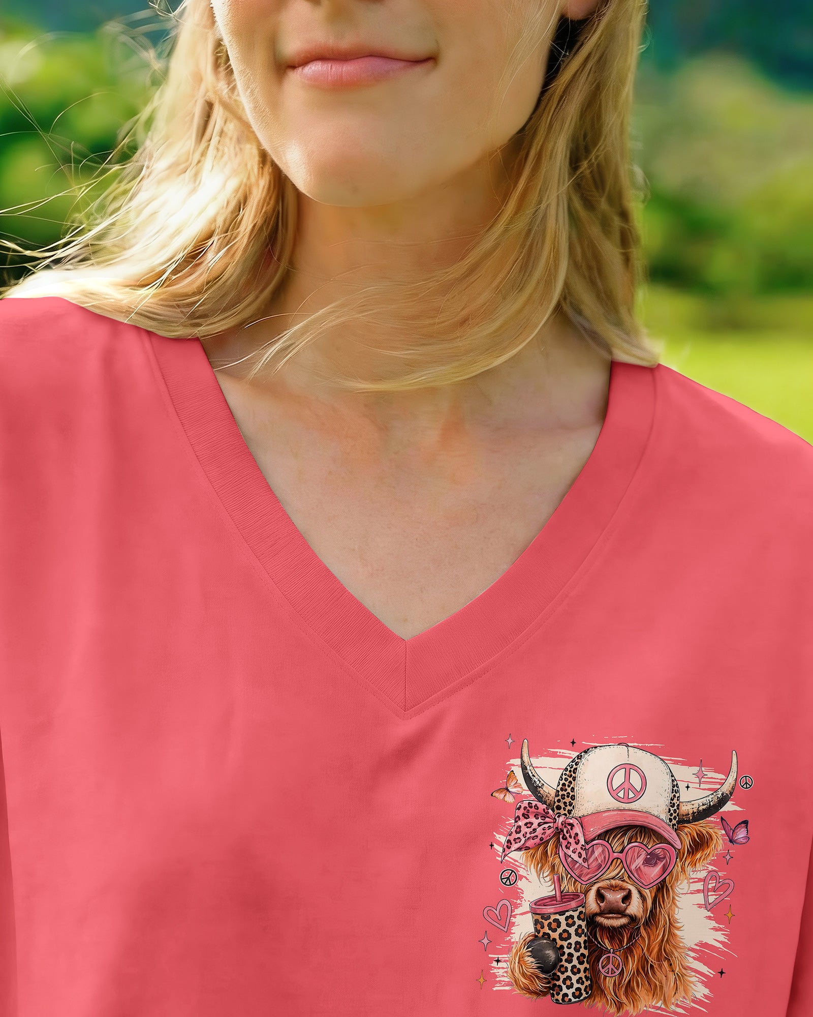 SUCK IT UP BUTTERCUP HIGHLAND COW ALL OVER PRINT - TYLN0608261