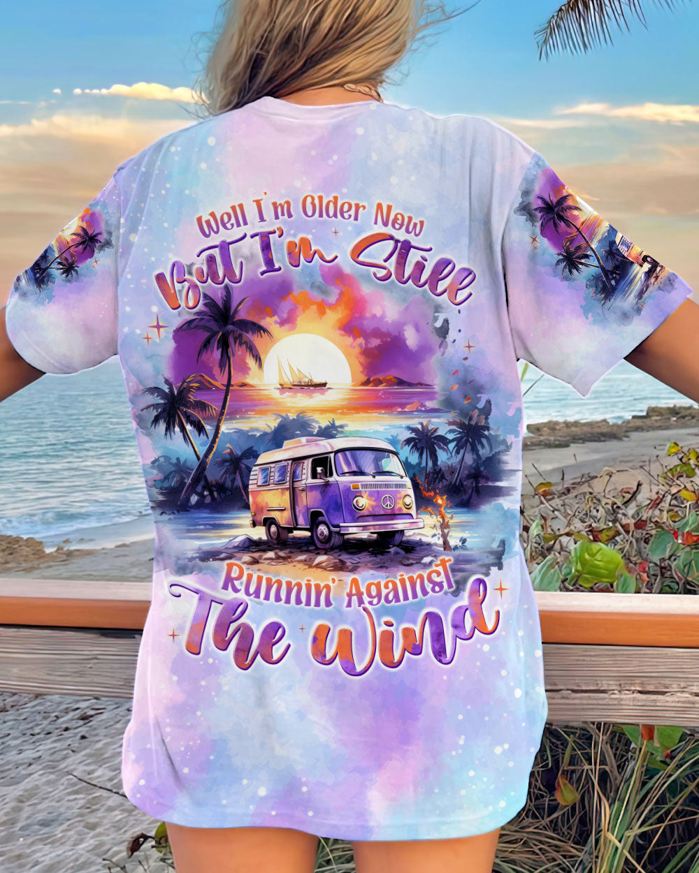 RUNNING AGAINST THE WIND ALL OVER PRINT - TLNT1010233