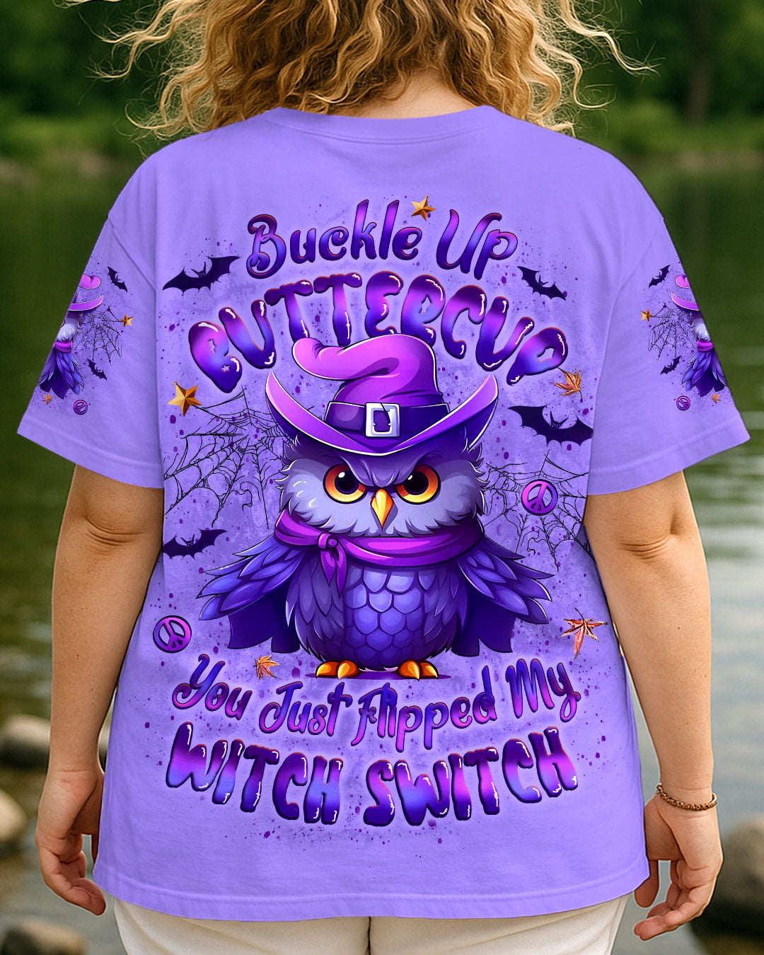 YOU JUST FLIPPED MY WITCH SWITCH OWL HALLOWEEN ALL OVER PRINT - YHLT2605251