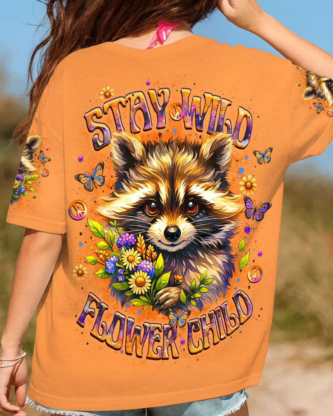 STAY WILD FLOWER CHILD ALL OVER PRINT - YHLT2509252