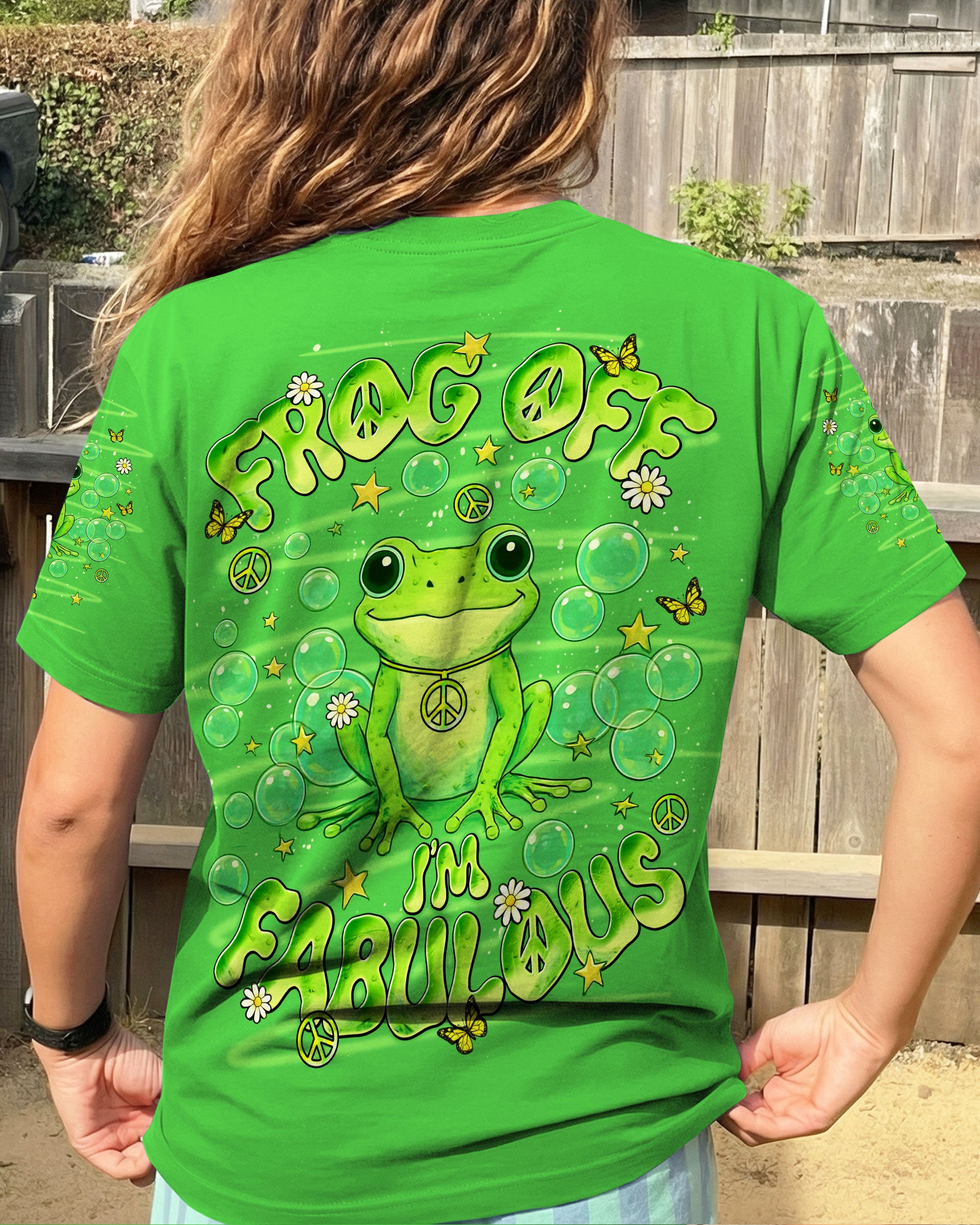 FROG OFF I'M FABULOUS ALL OVER PRINT - TLNT2912251