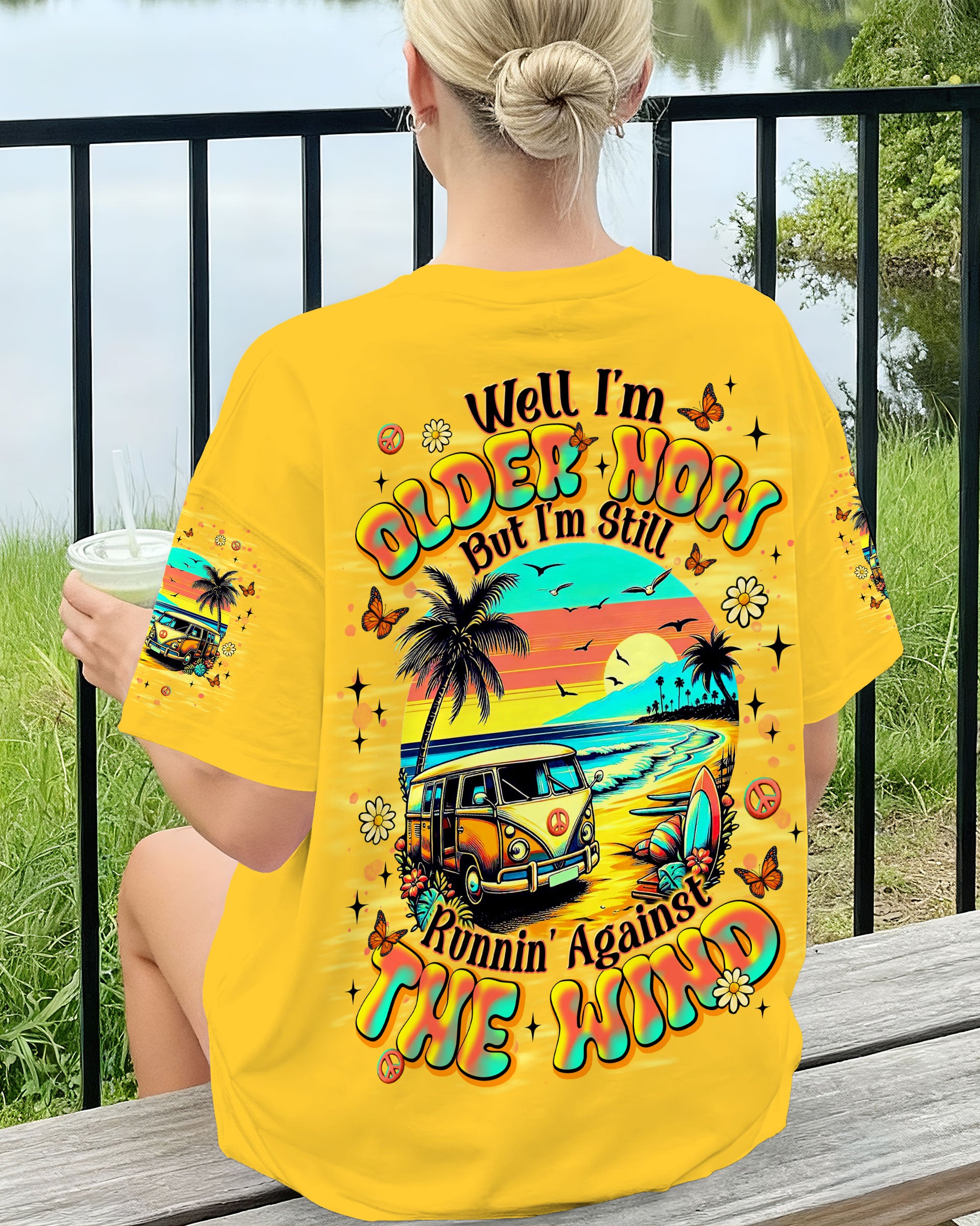 RUNNING AGAINST THE WIND BEACH BUS ALL OVER PRINT - TLNT1511251