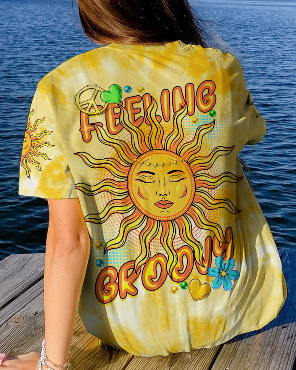 FEELING GROOVY ALL OVER PRINT - TYTD2107233