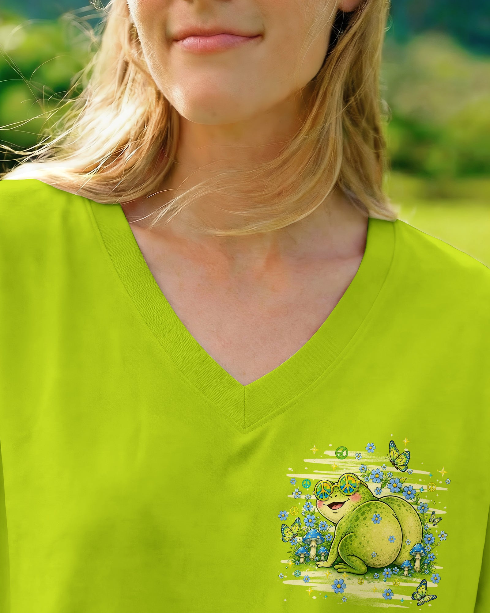 WHY BE MOODY FROG ALL OVER PRINT - TLHN0807262