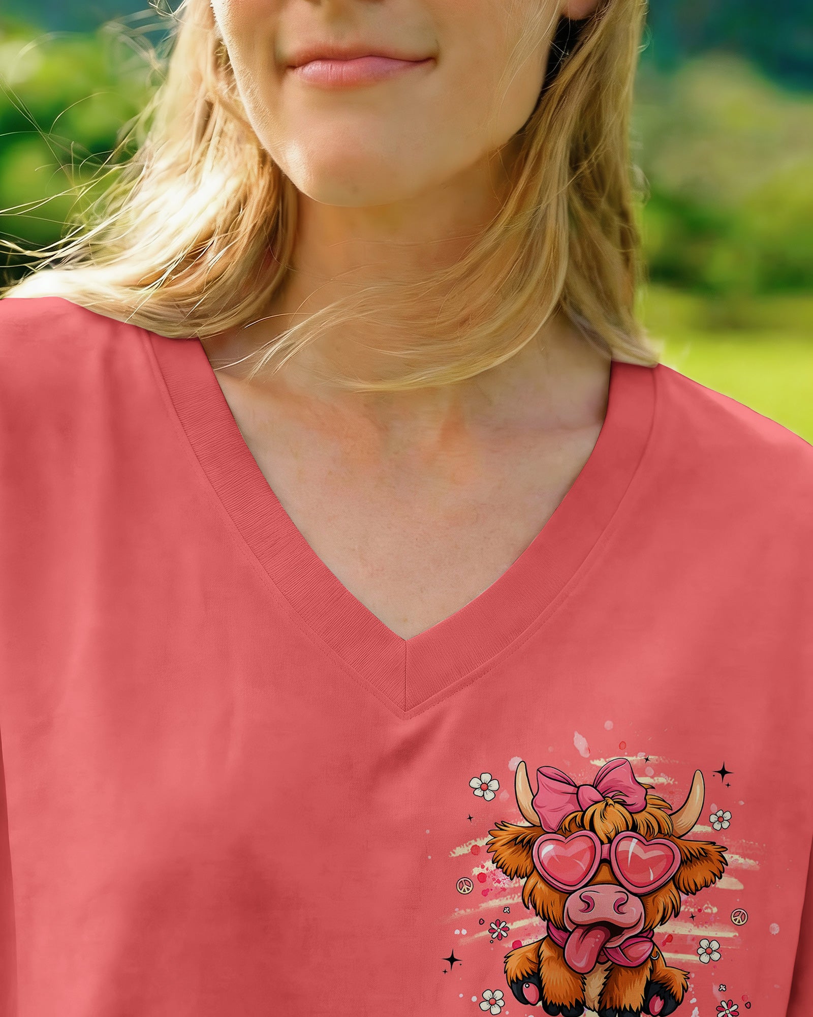 APPARENTLY I HAVE AN ATTITUDE WHO KNEW COW ALL OVER PRINT - TLHG0603262