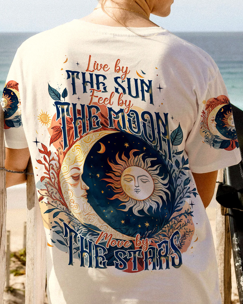 LIVE BY THE SUN WATERCOLOR ALL OVER PRINT - TLNT0506231