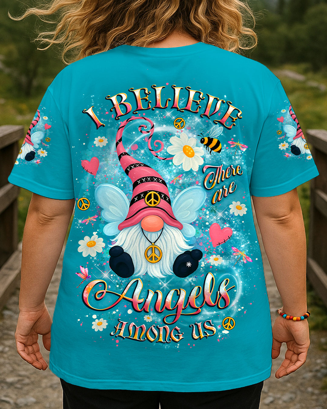 I BELIEVE THERE ARE ANGELS AMONG US ALL OVER PRINT - YHLT2107252