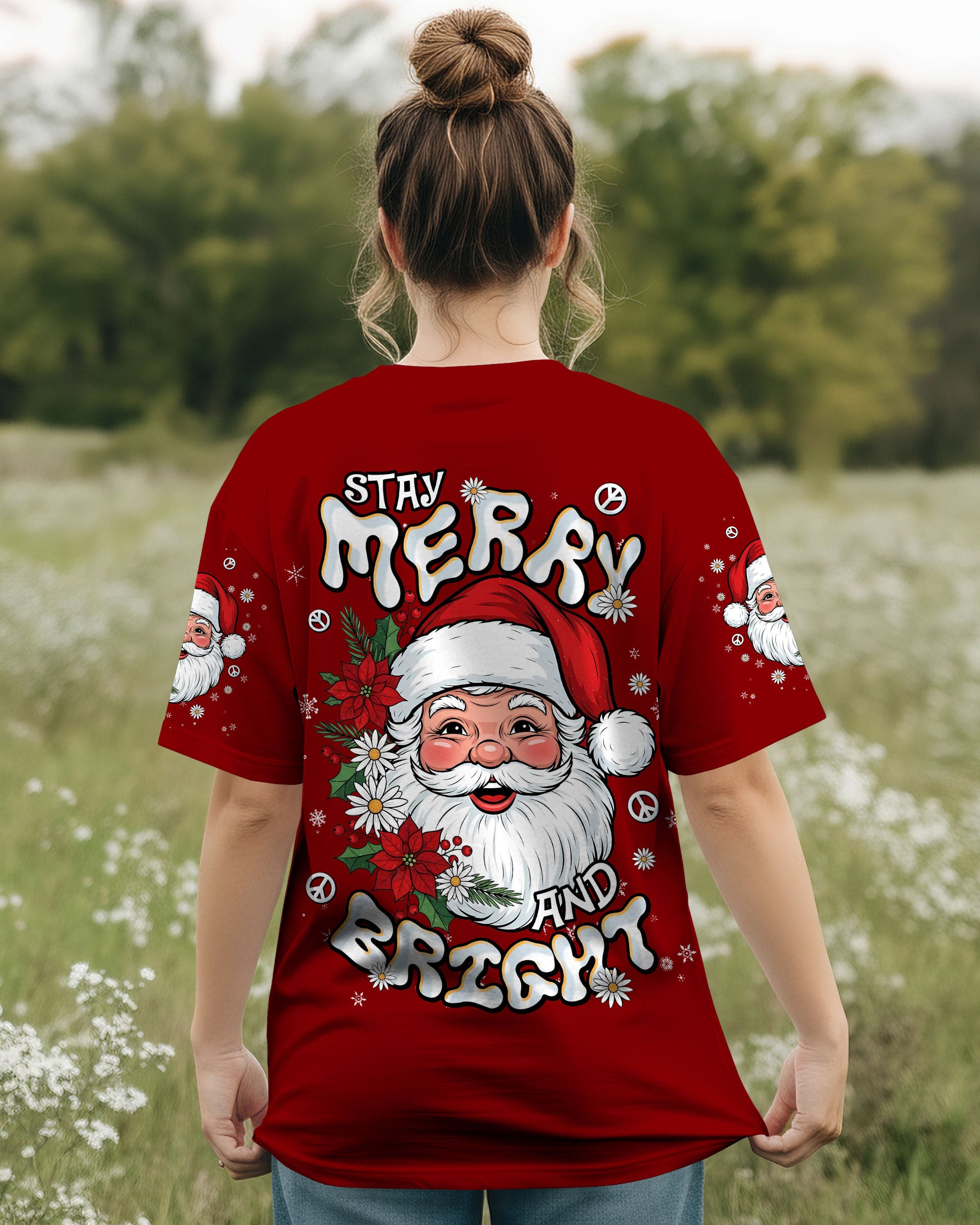 STAY MERRY AND BRIGHT CHRISTMAS ALL OVER PRINT - TLNT1211252