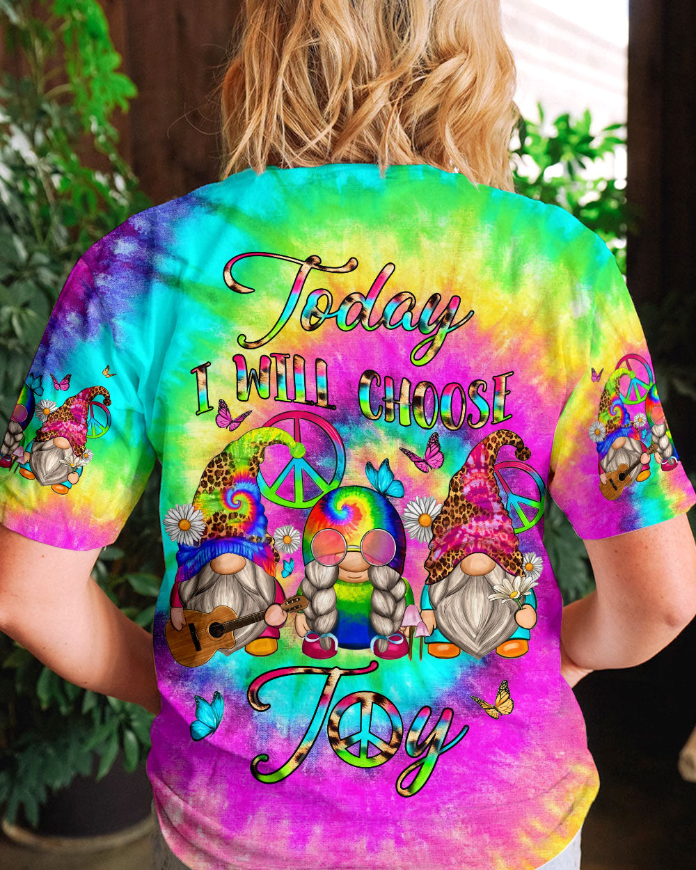TODAY I WILL CHOOSE JOY GNOMIES ALL OVER PRINT - YHLN2107232