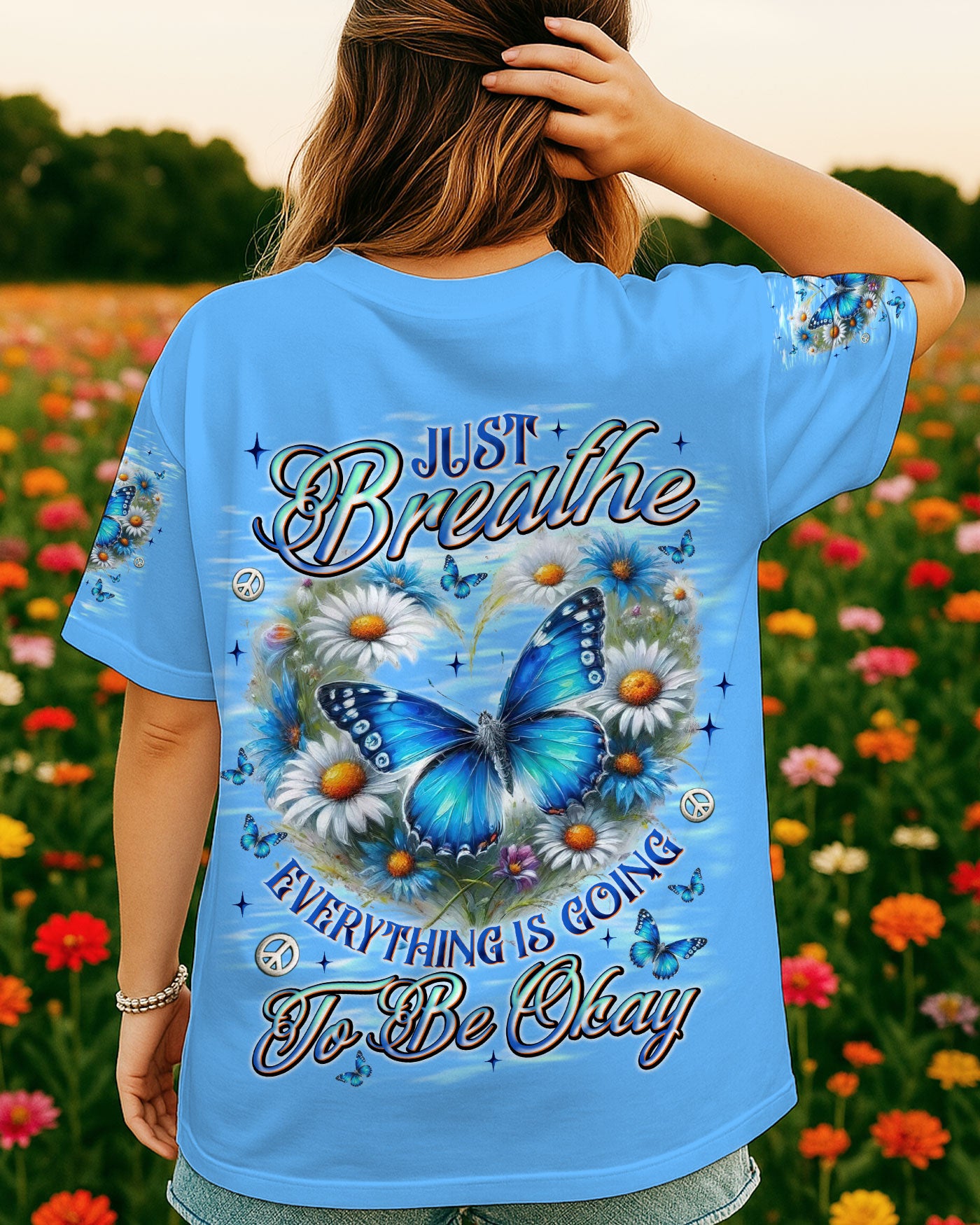 JUST BREATHE BUTTERFLY ALL OVER PRINT - TLNT0809253