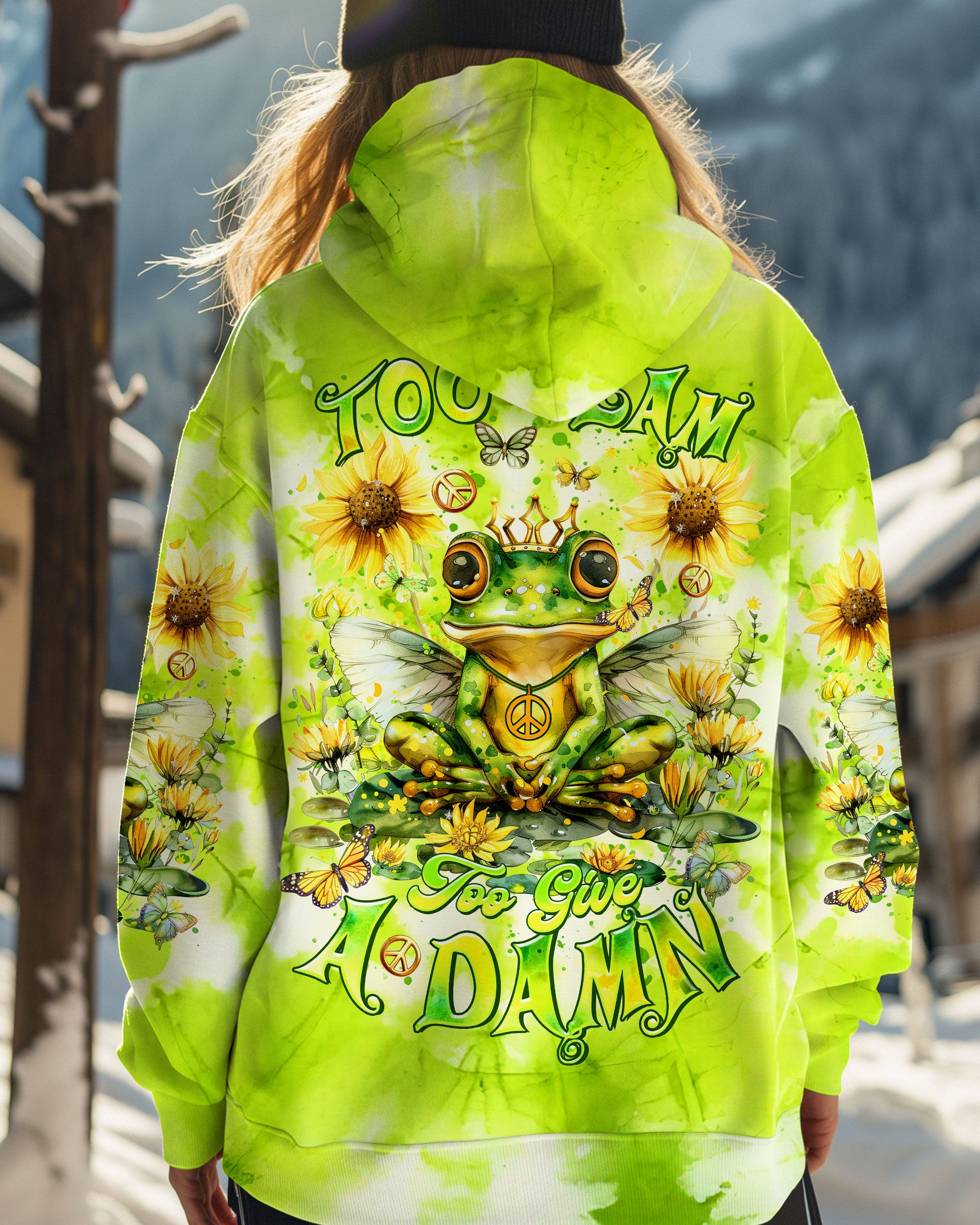 TOO GLAM FROG ALL OVER PRINT - TLTR3006255