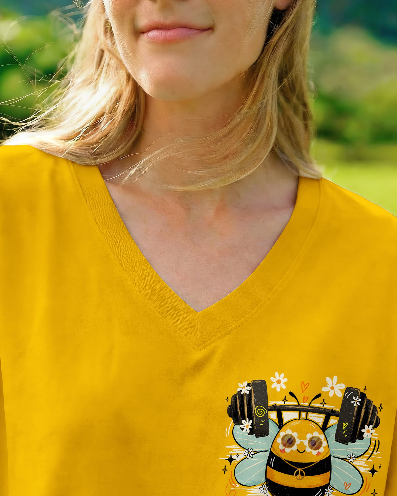 BEE STRONG ALL OVER PRINT - TY0906262