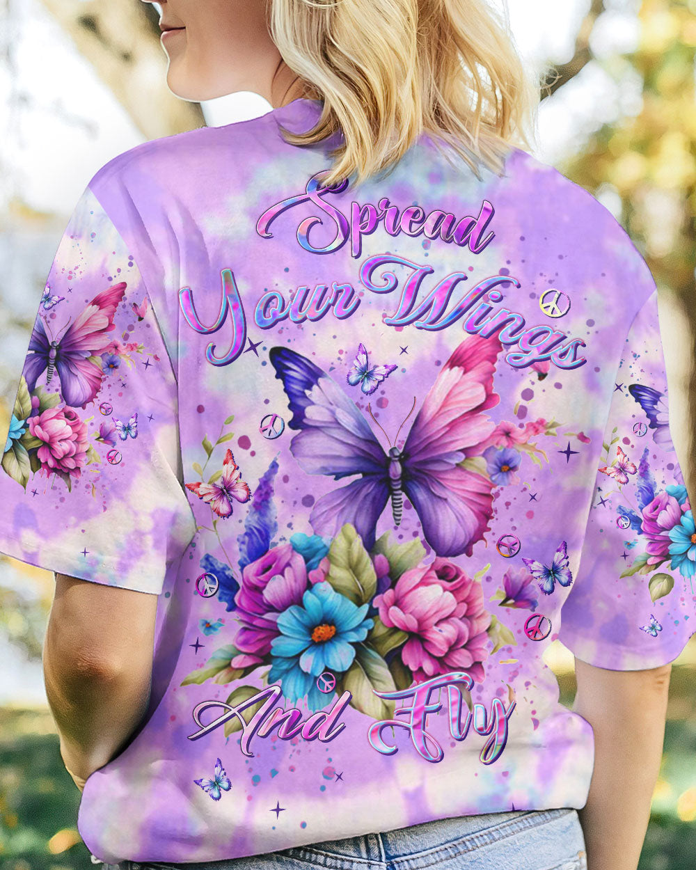 SPREAD YOUR WINGS AND FLY ALL OVER PRINT - YHHN1512231