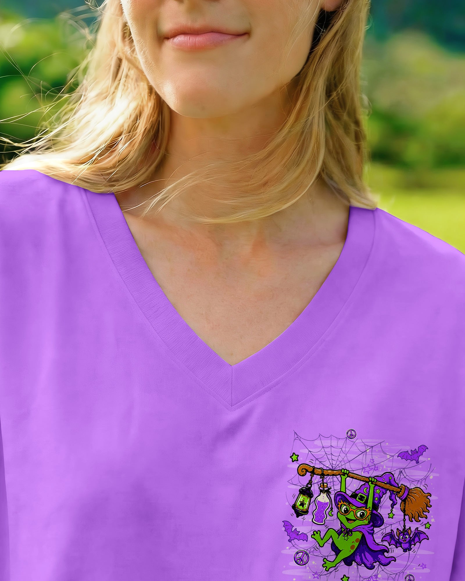 TAD BIT WICKED FROG HALLOWEEN ALL OVER PRINT - TLHN2407263