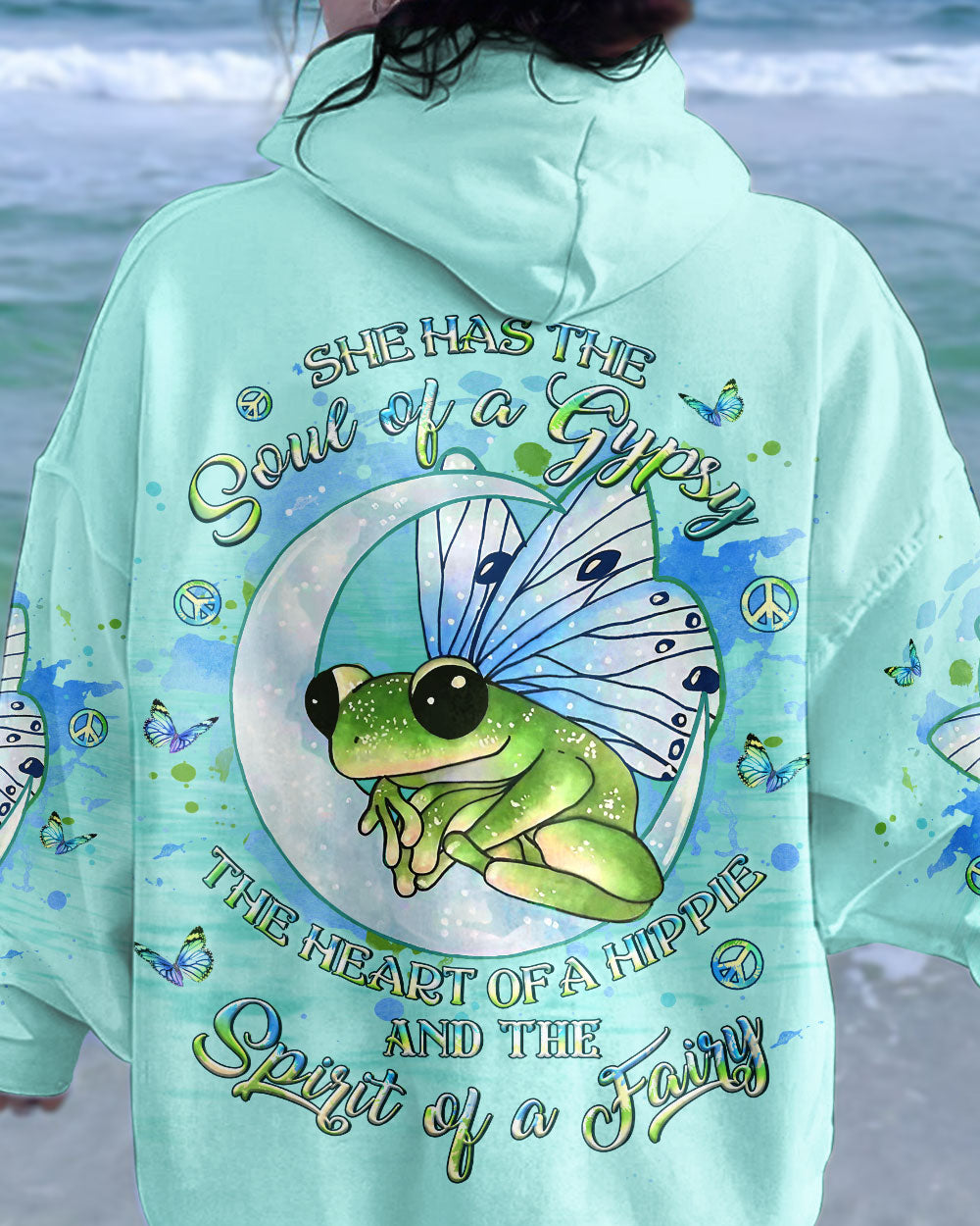 SPIRIT OF A FAIRY FROG ALL OVER PRINT - YHLT2011232