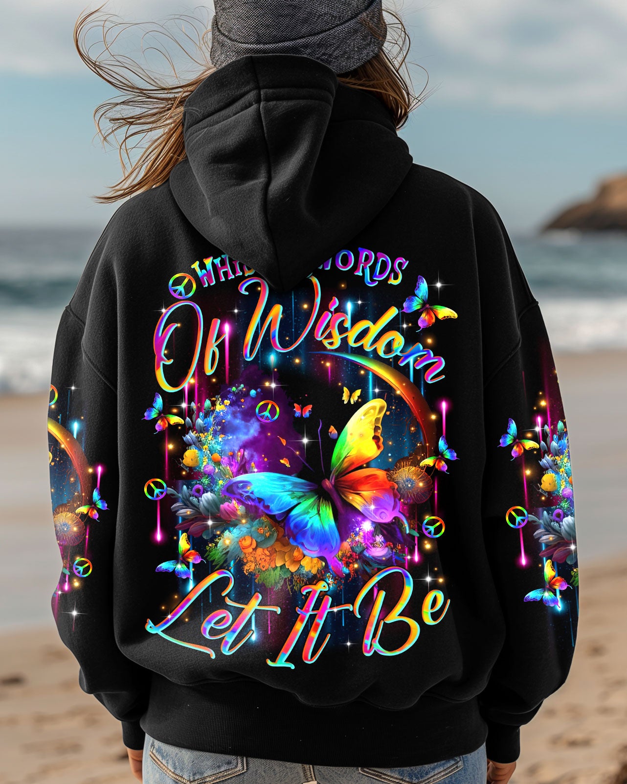 WHISPER WORDS OF WISDOM BUTTERFLY ALL OVER PRINT - TLTR2702254
