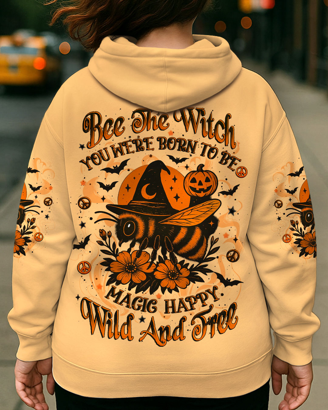 BEE THE WITCH HALLOWEEN ALL OVER PRINT - YHLT1707252
