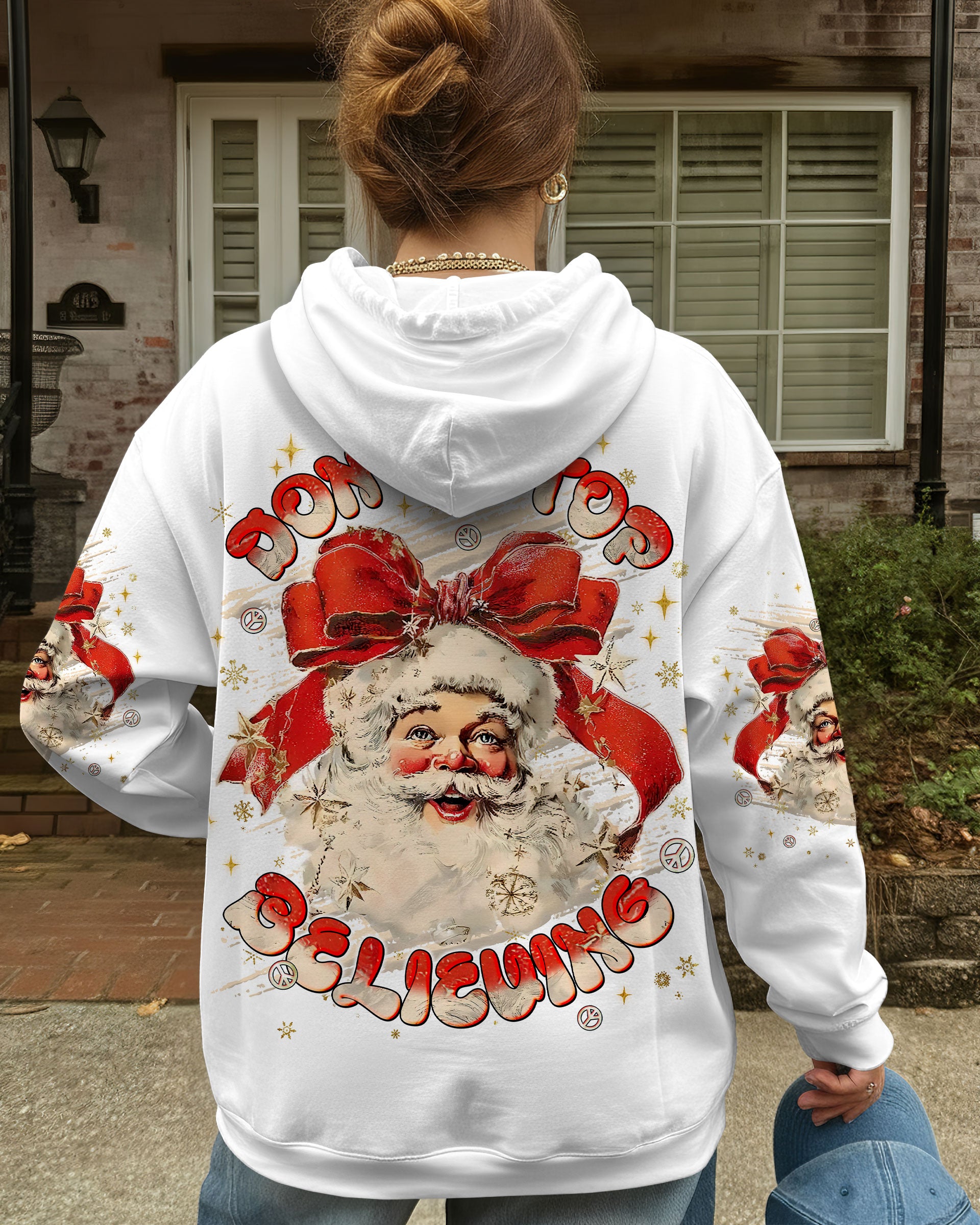 DON'T STOP BELIEVING CHRISTMAS ALL OVER PRINT - TLNT1311253