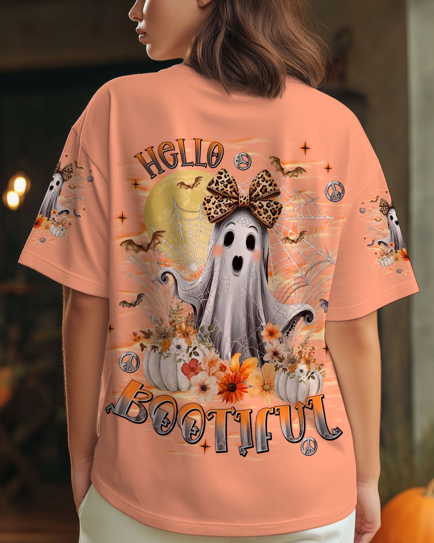 HELLO BOOTIFUL HALLOWEEN ALL OVER PRINT  - TLNT2807251
