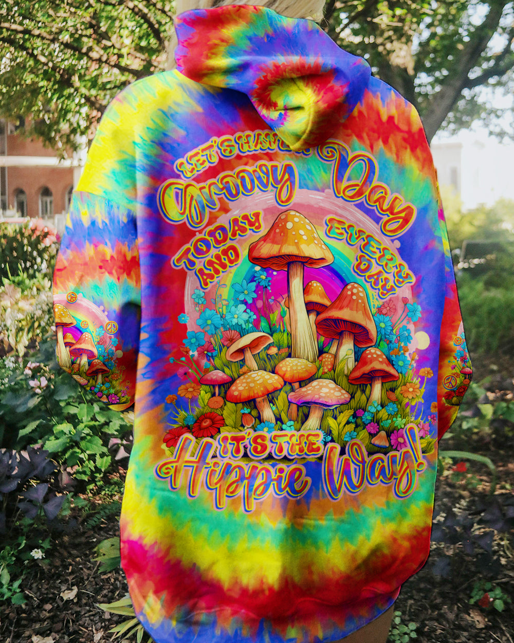 IT'S THE HIPPIE WAY TIE DYE ALL OVER PRINT - TYTD0610231