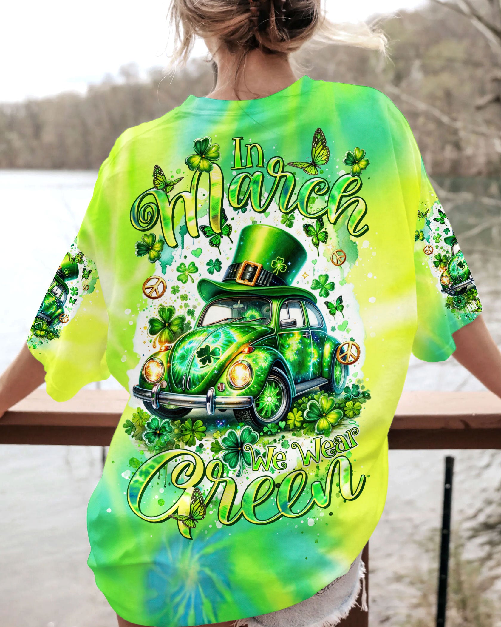 IN MARCH WE WEAR GREEN PATRICK'S DAY ALL OVER PRINT - TLTR1201242