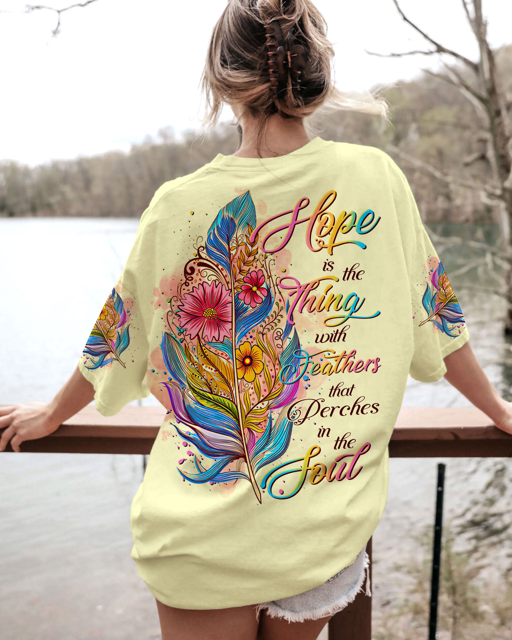 HOPE IS THE THING WITH FEATHERS ALL OVER PRINT - TLTR2606232