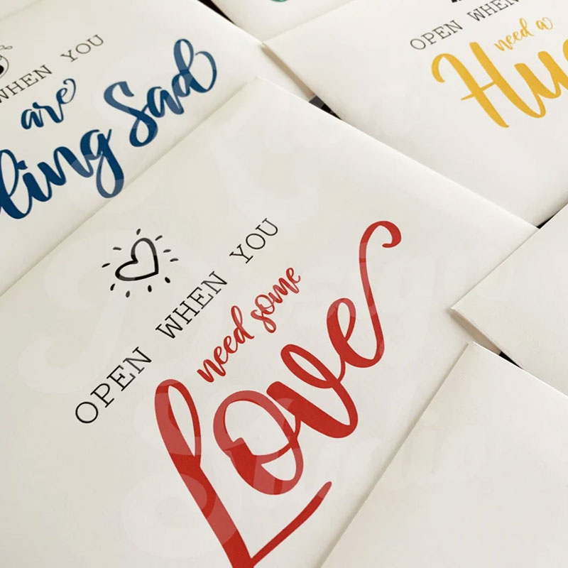 Open When Envelopes College - Set of 16