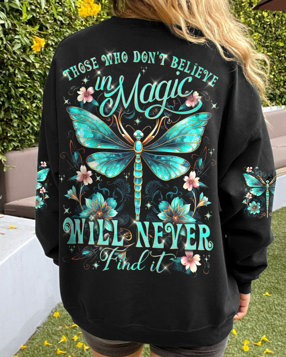BELIEVE IN MAGIC DRAGONFLY ALL OVER PRINT - TYTD1110231