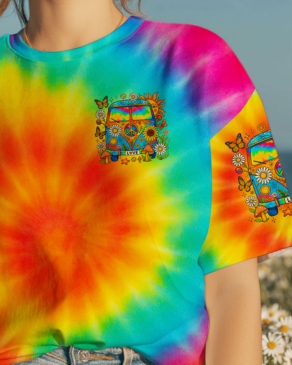 RUNNING AGAINST THE WIND BUS TIE DYE  ALL OVER PRINT - TLTR1007253