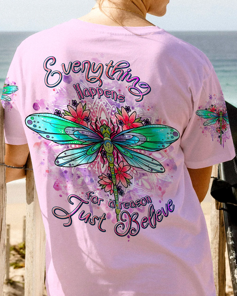 JUST BELIEVE DRAGONFLY ALL OVER PRINT - TLNT2106232