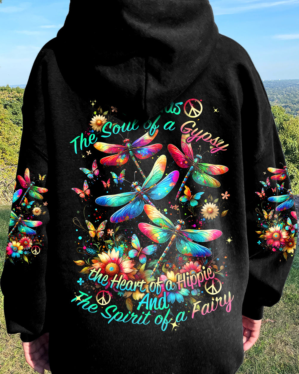 SPIRIT OF A FAIRY DRAGONFLIES ALL OVER PRINT - TYTD0401242