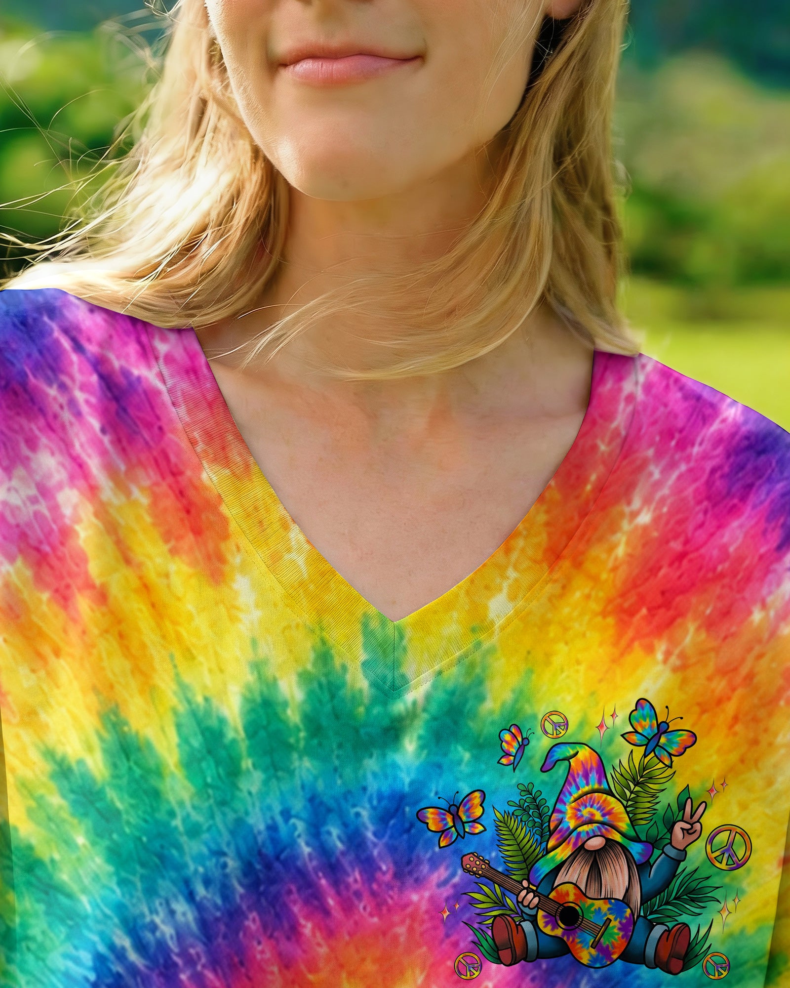 WHISPER WORDS OF WISDOM LET IT BE GNOME ALL OVER PRINT - TLTW0508261