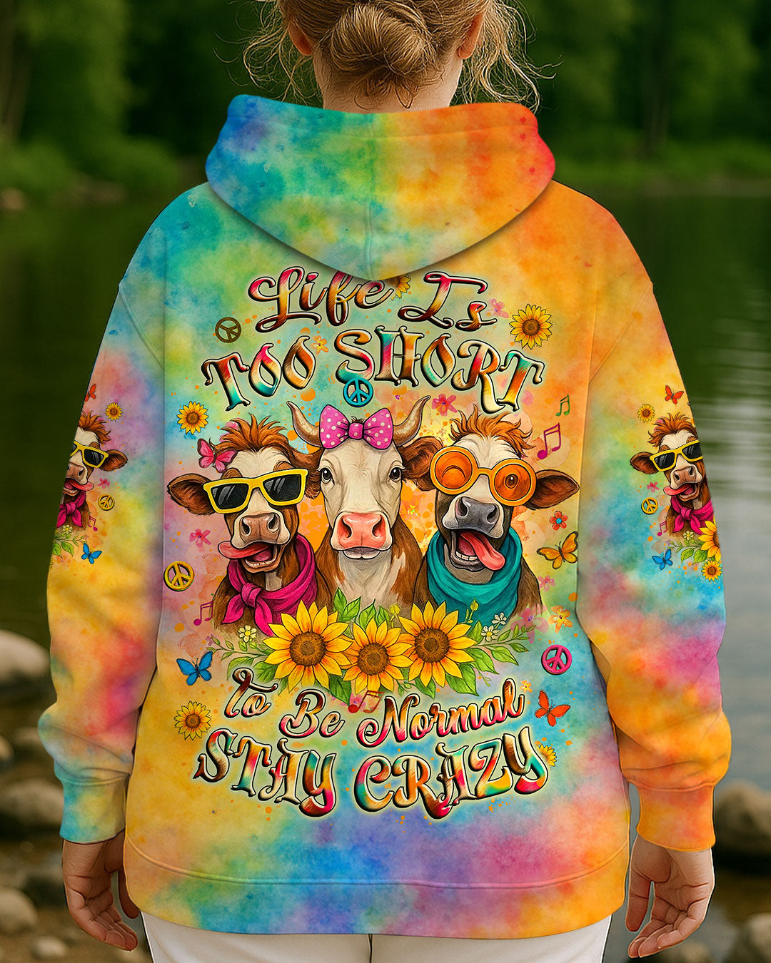 LIFE IS TOO SHORT ALL OVER PRINT - YHLT1607254